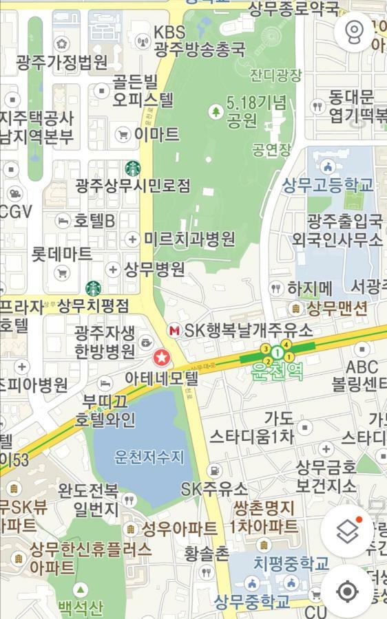 Athene Motel Gwangju Metropolitan City Buitenkant foto